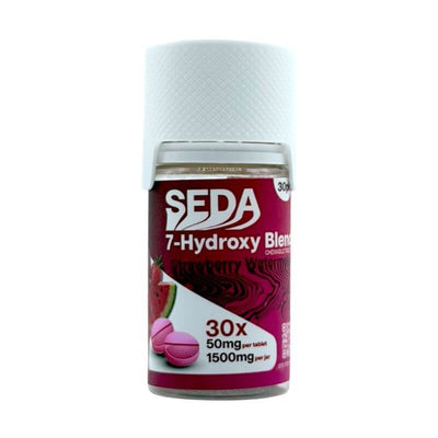 SEDA 7-HYDROXYMITRAGYNINE BLEND CHEWABLE TABLETS 30CT 50MG PER TABLET