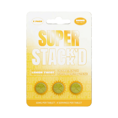 Super Stack’d 3ct 7OH Lemon Twist 60mg Per Tablet