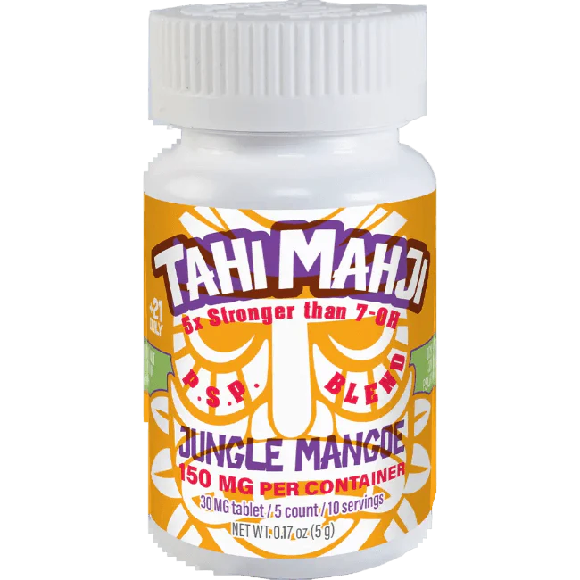 TAHI MAHJI P.S.P BLEND 30MG PER TABLET 5CT JUNGLE MANGOE