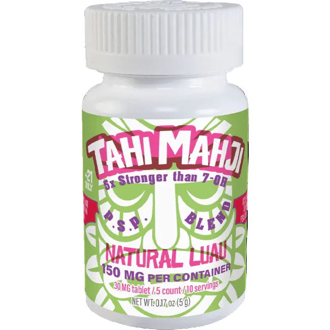 TAHI MAHJI P.S.P BLEND 30MG PER TABLET 5CT NATURAL LUAU