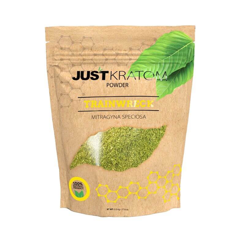 JUST KRATOM POWDER 500 GRAMS - TRAINWRECK