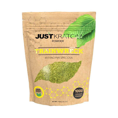 JUST KRATOM POWDER 1000G - TRAINWRECK