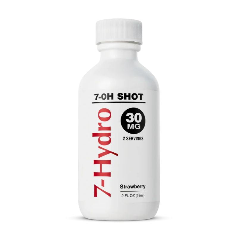 Real Botanicals 7-Hydroxymitragynine Strawberry Liquid Kratom Extract Shot 30mg