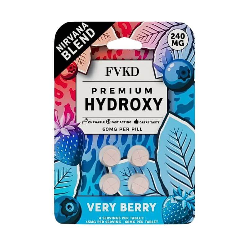 FVKD Seven 4ct 7OH Tabs Very Berry 60mg Per Tablet