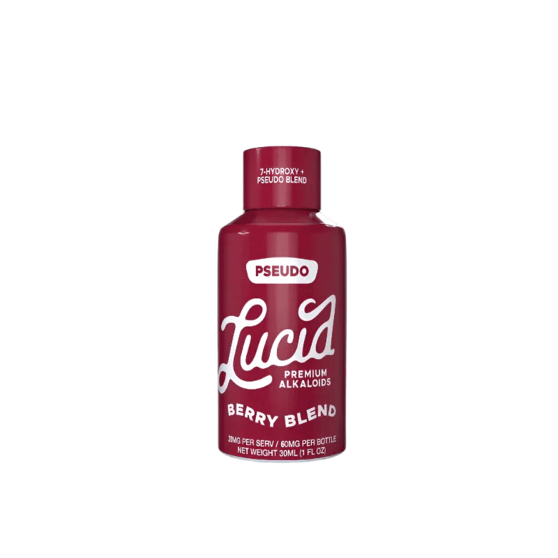 Lucid 7-Hydroxymitragynine + Pseudo Blend Liquid Kratom Extract 60mg