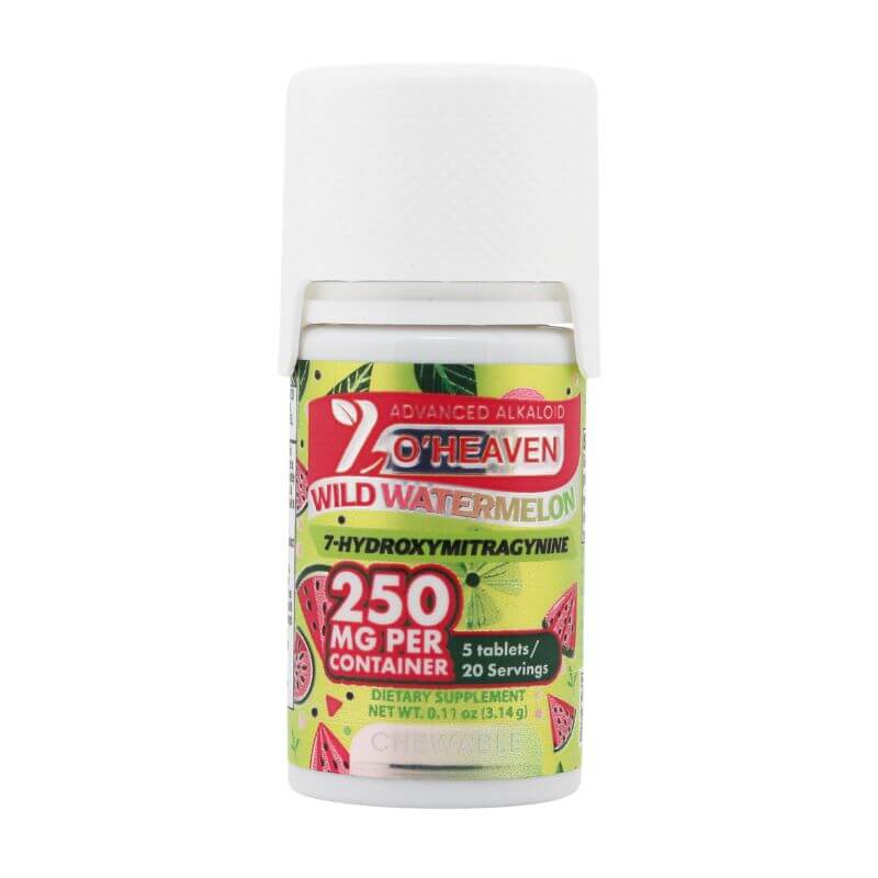 7 O'Heaven 7-Hydroxymitragynine Chewable Tablets 5ct 50mg Per Tablet