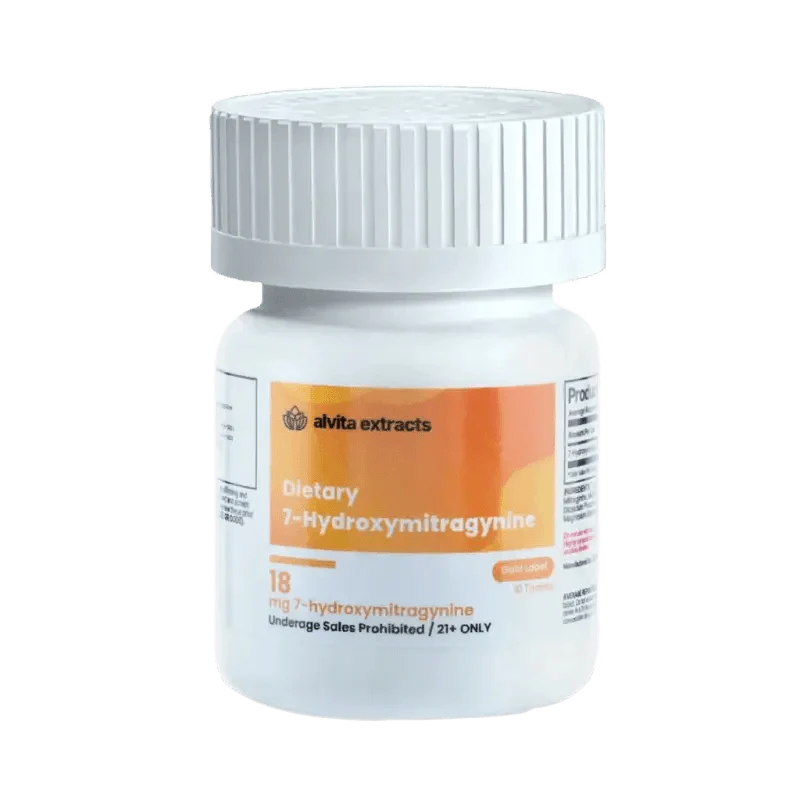 Alvita 10ct 7OH Chewable Tabs 180mg Bottle 18mg per Tablet
