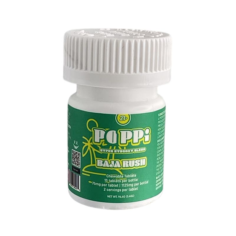 Poppi Hyper Hydroxy Blend Chewable Tablet 15ct 75mg per Tablet
