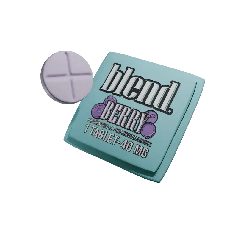 Blend Ohmz 1ct 7OH Chewable Tabs Berry 40mg Per Tablet