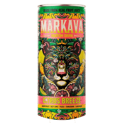 MARKAVA KRATOM DRINK 12OZ – CITRUS BREEZE