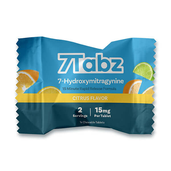 7Tabz 7-Hydroxymitragynine Chewable 15mg Tablets - 1ct