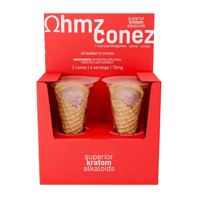 Ohmz Conez 2ct 7OH Exodus Strawberry Cones 35mg per Cone