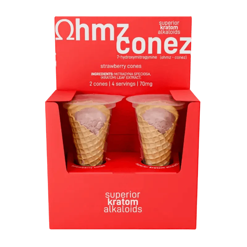 Ohmz Conez 2ct 7OH Exodus Strawberry Cones 35mg per Cone