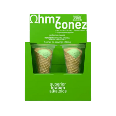 Ohmz Conez 7OH 2ct Exodus Pistachio Cones 50mg per Cone