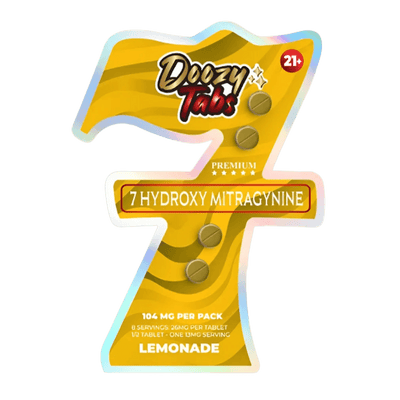 Doozy Tabs 4ct 7OH Chewable Tabs Lemonade 26mg per Tablet