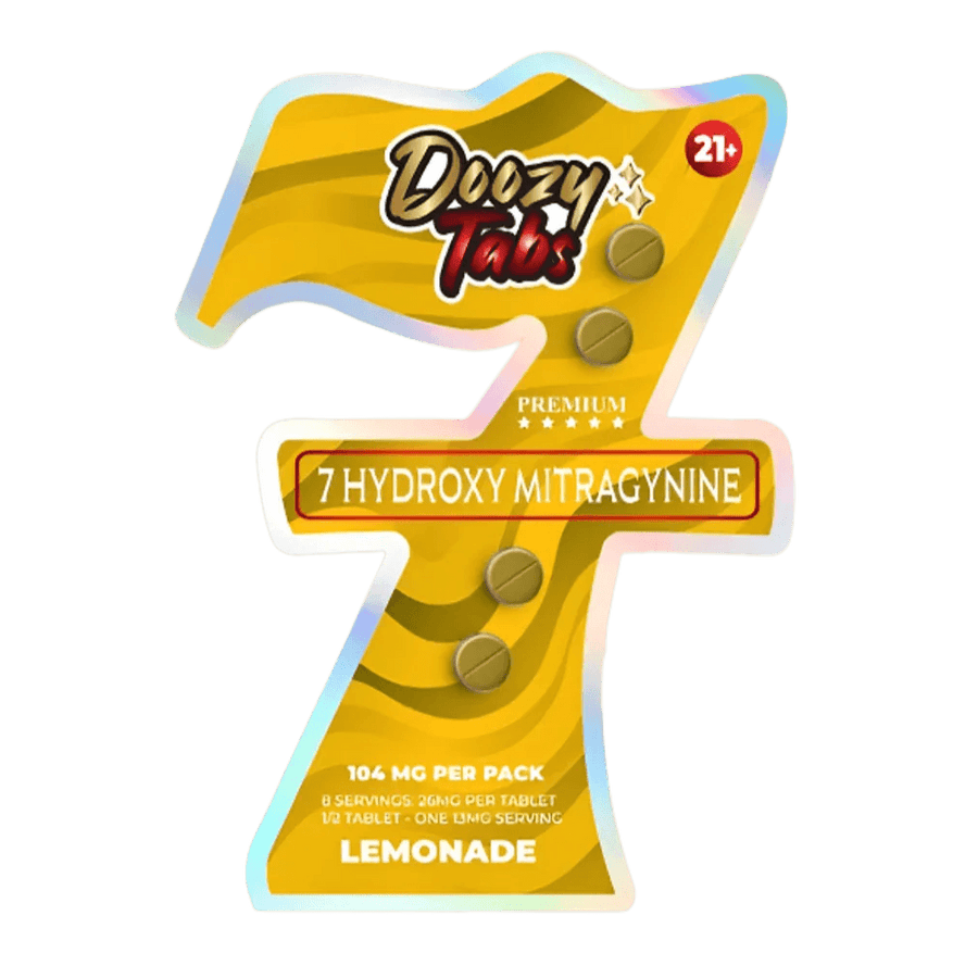 Doozy Tabs 4ct 7OH Chewable Tabs Lemonade 26mg per Tablet
