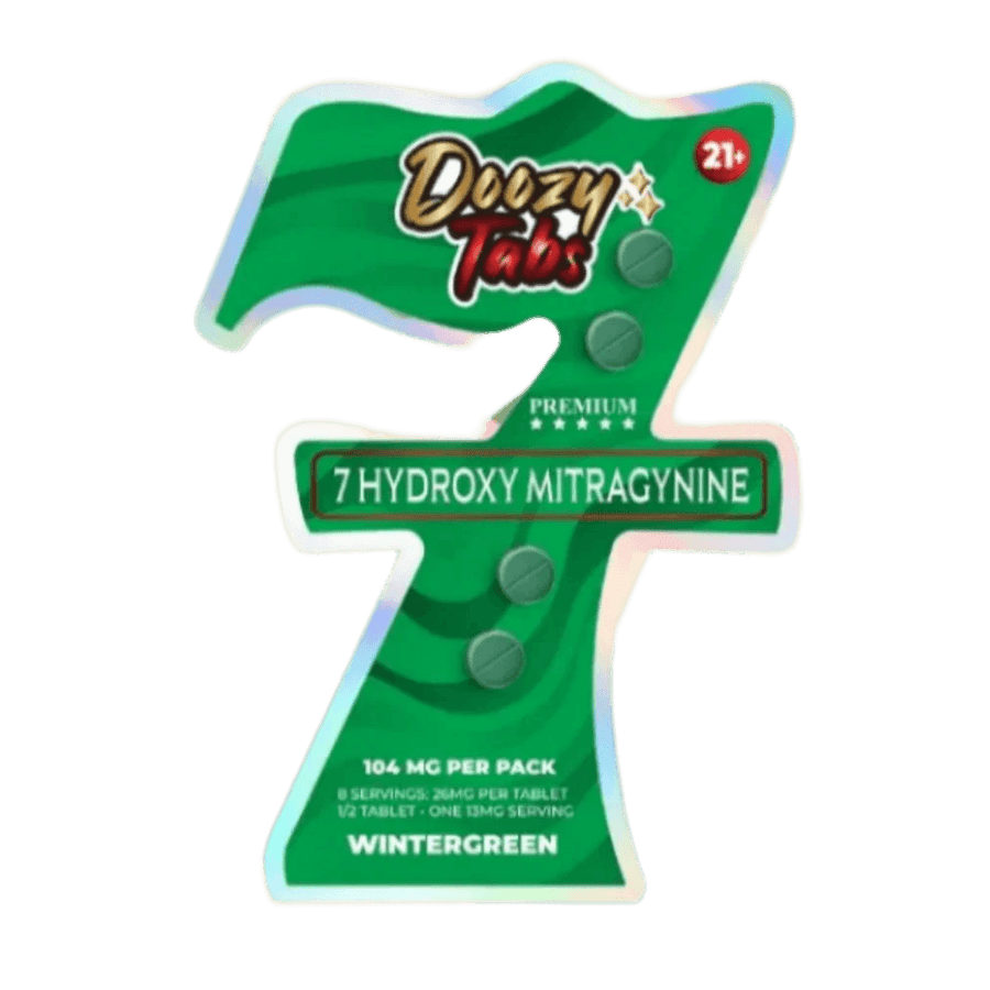 Doozy Tabs 4ct 7OH Chewable Tabs Wintergreen 26mg per Tablet