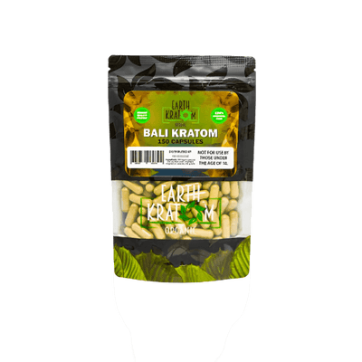 EARTH KRATOM CAPSULES 150CT - BALI