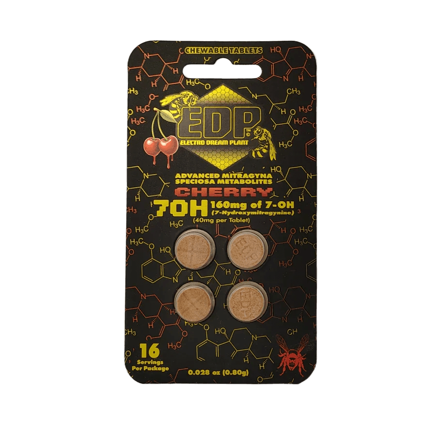 EDP 4ct 7OH Chewable Tabs Cherry 40mg per Tablet