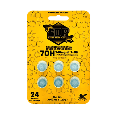 EDP 6ct 7OH Chewable Tabs 40mg per Tablet
