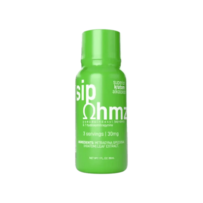Sip Ohmz Exodus 7-Hydroxymitragynine Mint Kratom Extract Shot 30mg