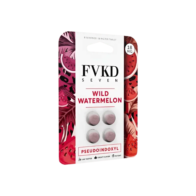 FVKD Seven 4ct Psuedoindoxyl Tabs Wild Watermelon 18mg per Tablet