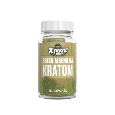 XTREME SPECIOSA Kratom CAPSULES 150CT - MAENG DA GREEN VEIN