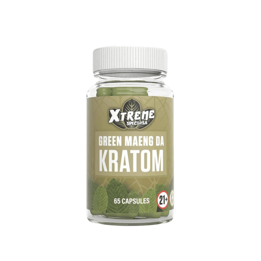 XTREME SPECIOSA CAPSULES 65CT - MAENG DA GREEN VEIN
