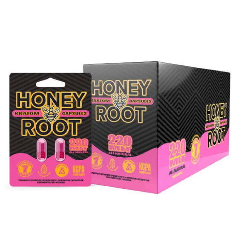 HoneyRoot 20mg 7OH Caps 2ct Tabs Tablets