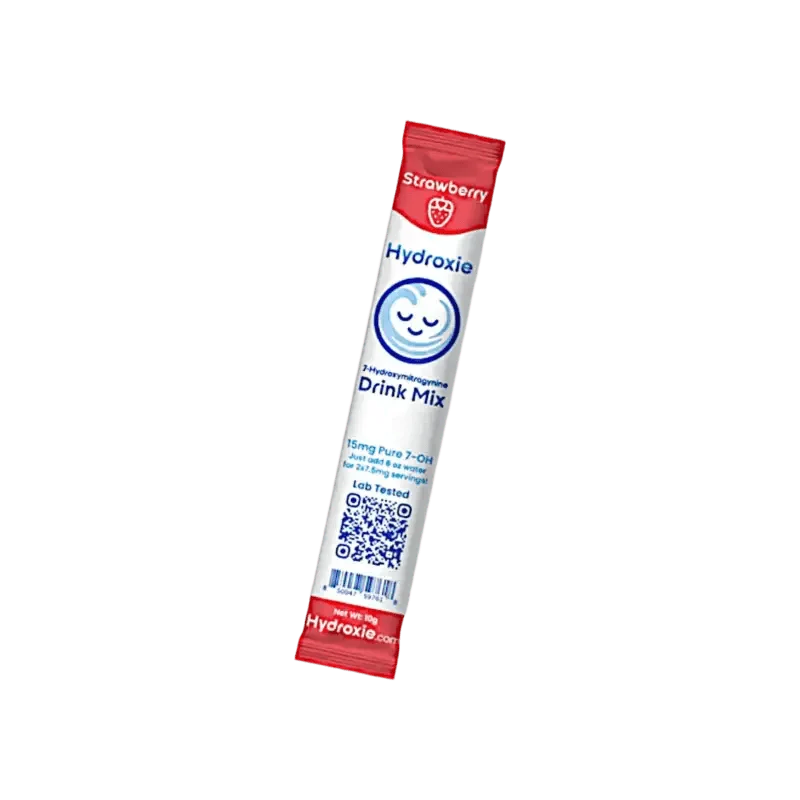 Hydroxie Kratom 7-hydroxymitragynine Drink Mix Strawberry 15mg