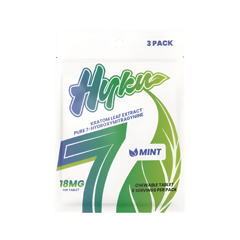 Hyku 3ct 7OH Tabs 18mg Per Tablet