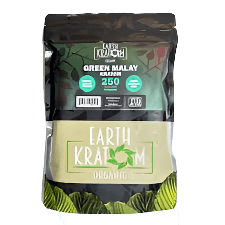 EARTH KRATOM POWDER 250G - MALAY GREEN VEIN