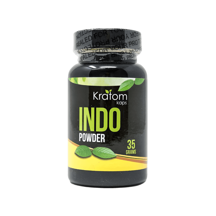 KRATOM KAPS POWDER 35G - INDO GREEN VEIN