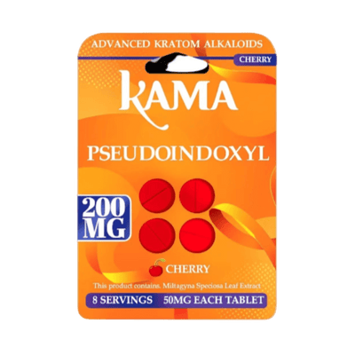 KAMA PSEUDOINDOXYL TABLETS 4CT / 50MG EACH – CHERRY