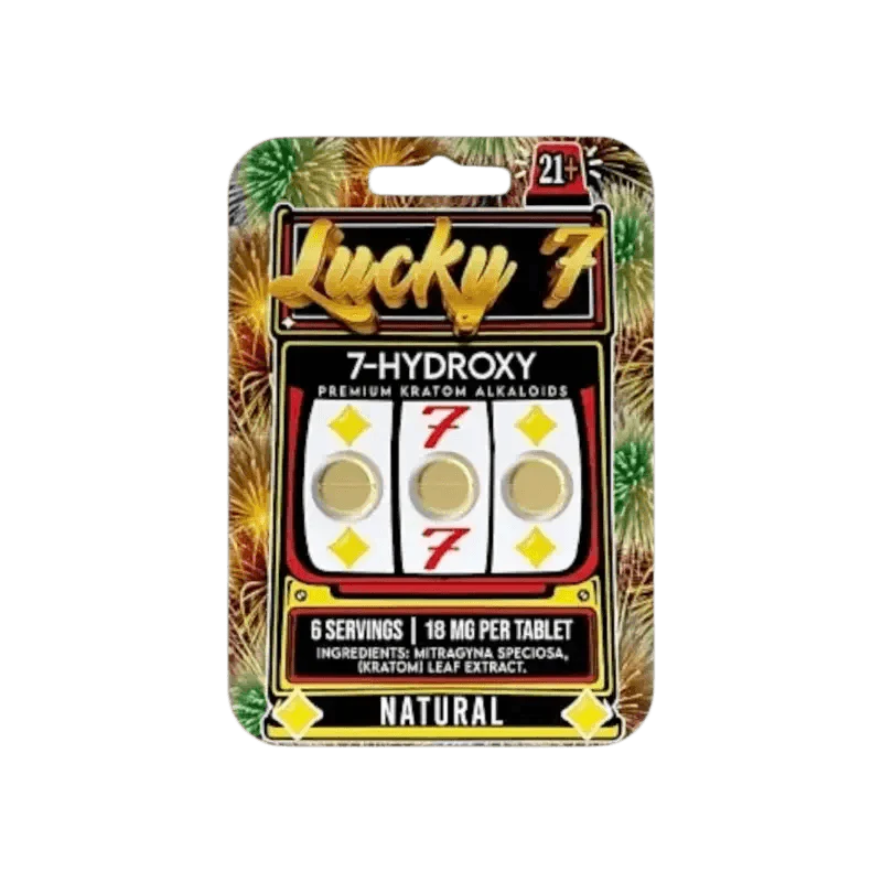Lucky 7 3ct 7OH Chewable Tabs Natural 18mg per Tablet