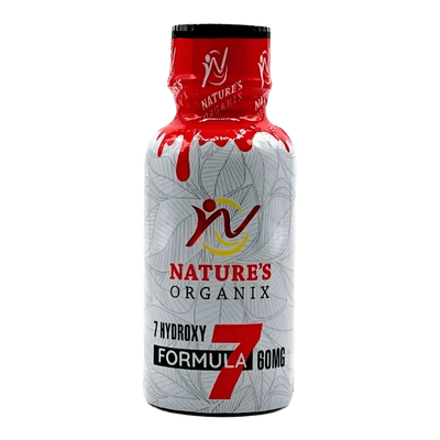 Nature's Organix 7 Hydroxymitragynine Liquid Shot Red 60mg