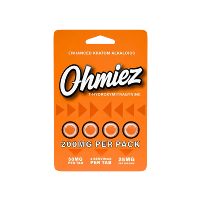 Ohmiez 4ct 7OH Natural Tabs 50mg Per Tablet