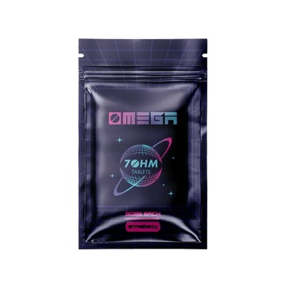 Omega Extrax 25ct 7OH Strawberry Tarts Tabs 30mg per Tablet