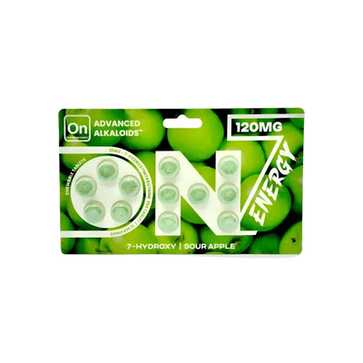 On7 12ct 7OH Sour Apple Tabs 10mg Per Tablet