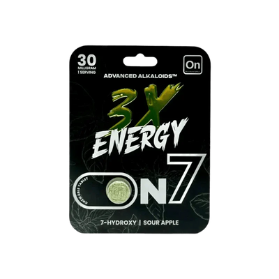 On7 1ct 7OH Sour Apple 3x Focus Tabs 30mg per Tablet