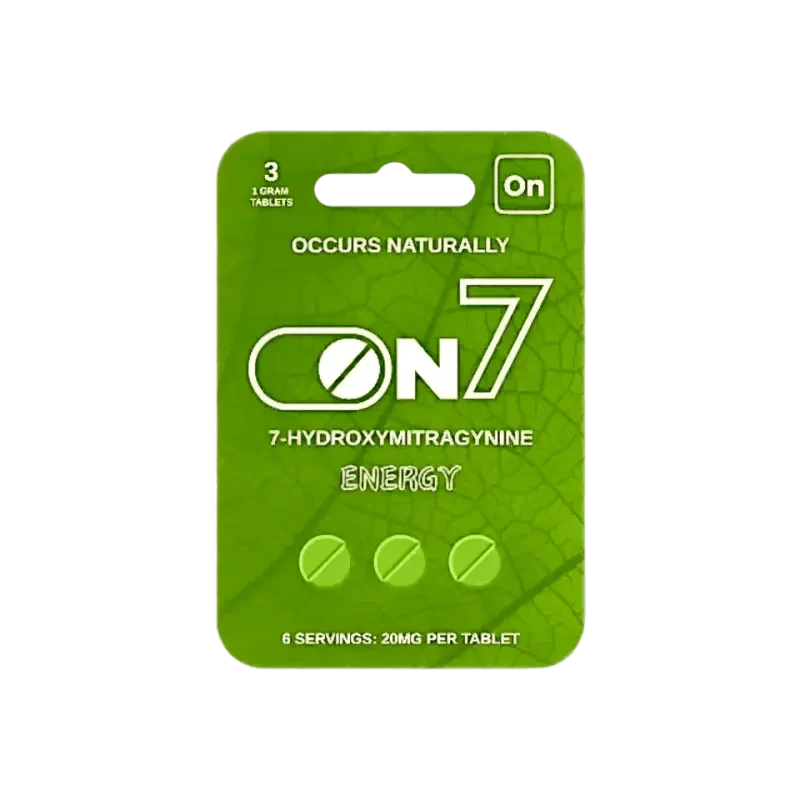 On7 3ct 7OH Energy Tabs Energy 20mg per Tablets