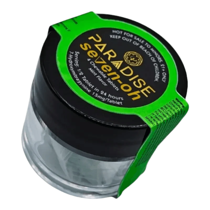 Paradise Se7en 4ct 7OH Mint Tabs 15mg per Tablet