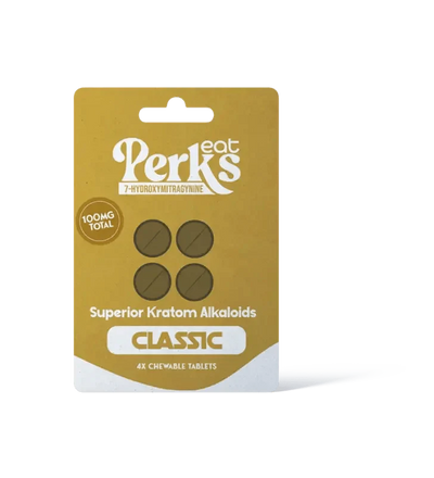 Eat Perkz 4ct 7OH Classic Chewable Tabs 25mg Per Tablet