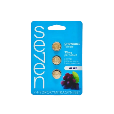Se7en 3ct 7OH Chewable Tabs Grape 15mg per Tablet