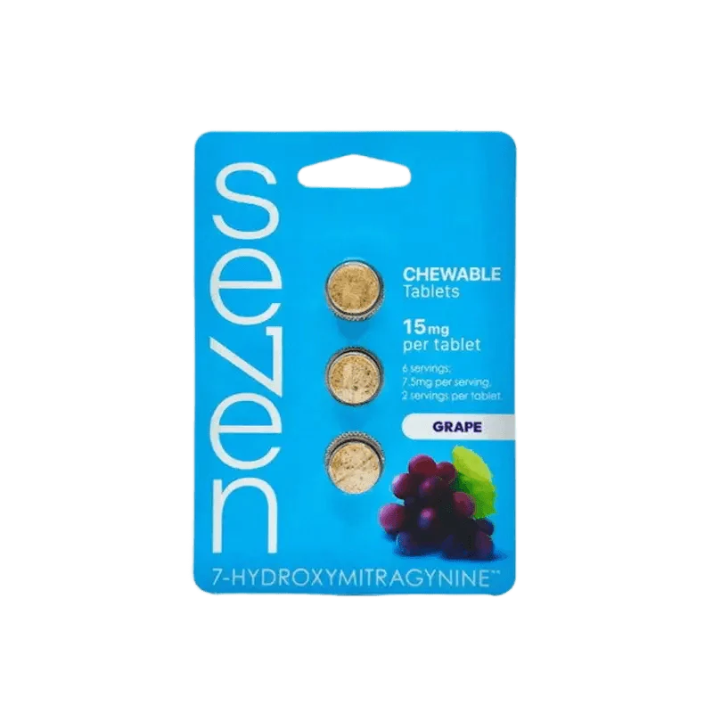 Se7en 3ct 7OH Chewable Tabs Grape 15mg per Tablet