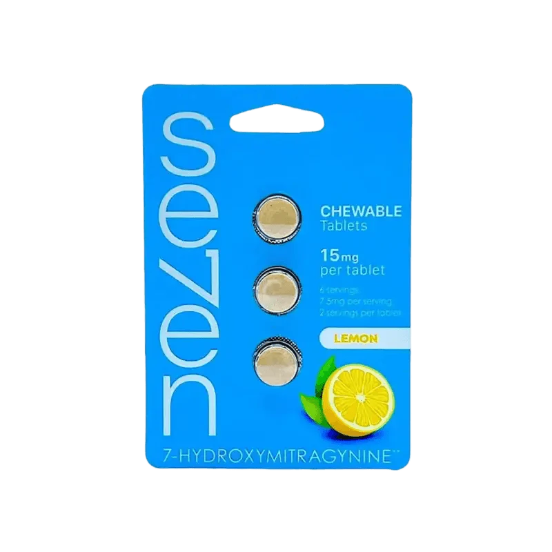 Se7en 3ct 7OH Chewable Tabs Lemon 15mg per Tablet