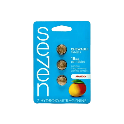 Se7en 3ct 7OH Chewable Tabs Mango 15mg per Tablet