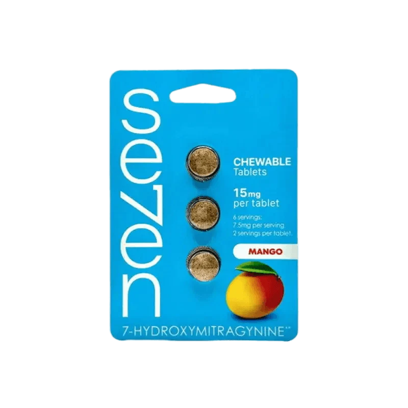Se7en 3ct 7OH Chewable Tabs Mango 15mg per Tablet