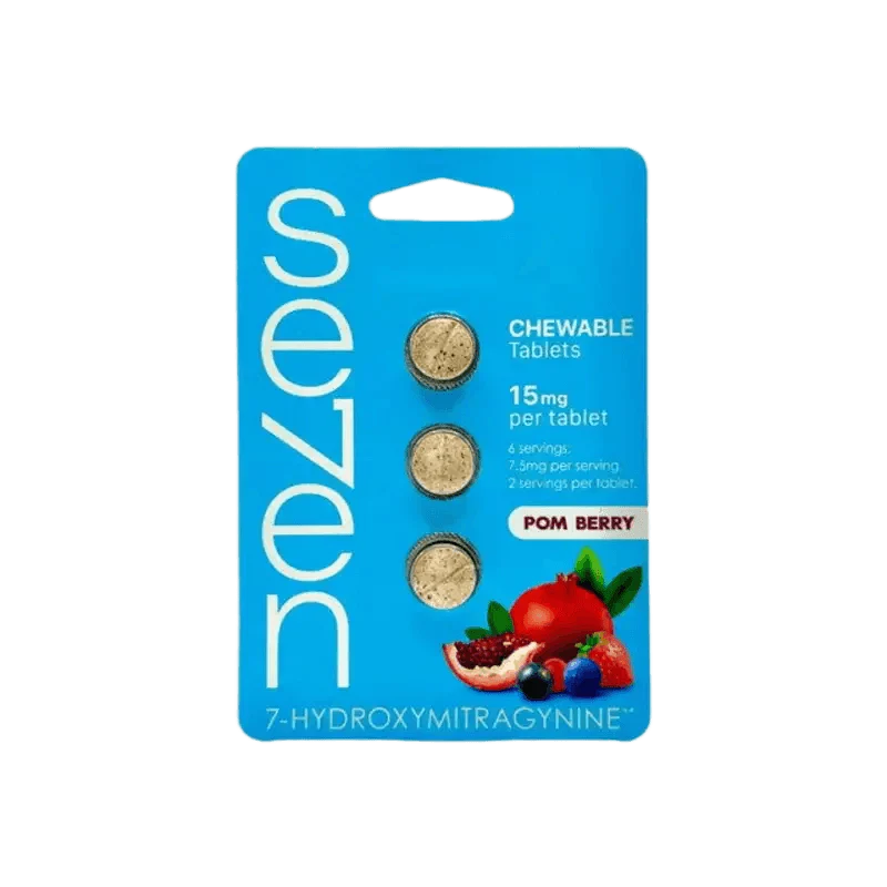 Se7en 3ct 7OH Chewable Tabs Pom Berry 15mg per Tablet