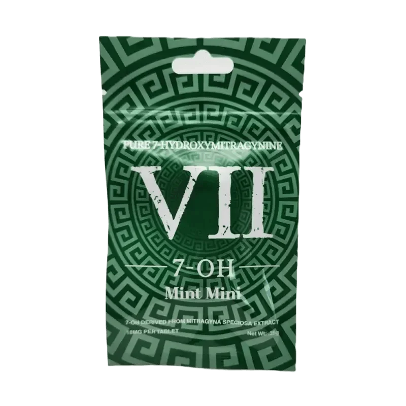 VII 10ct 7OH Green Mint Mini Tabs 20mg per Tablet